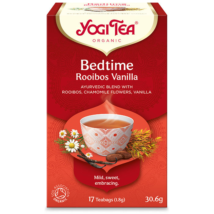 Yogi Tea® Lefekvés előtti bio tea rooibos és vanília ízesítéssel 30,6 g