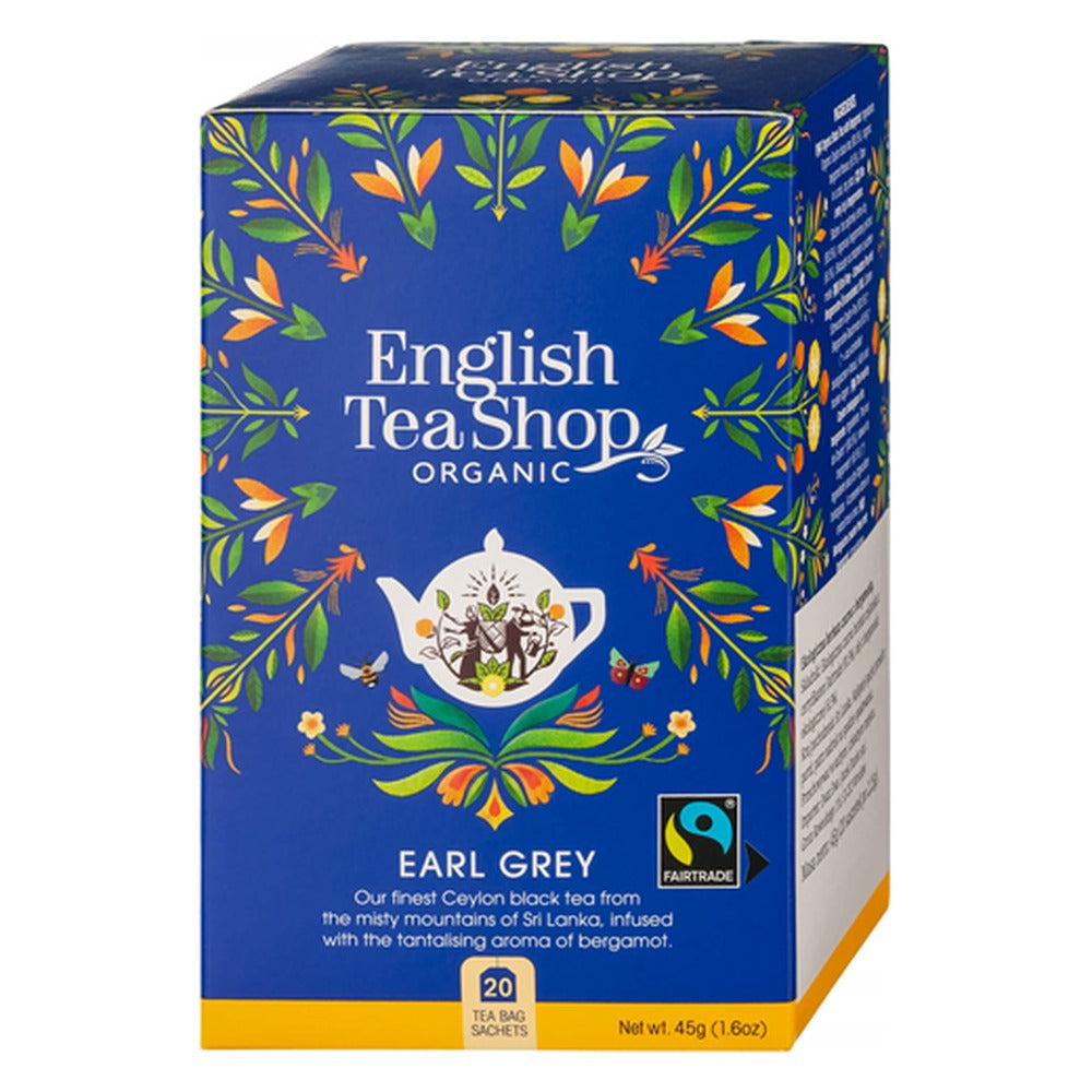 English Tea Shop Earl Grey bio tea 45 g (20 filter)