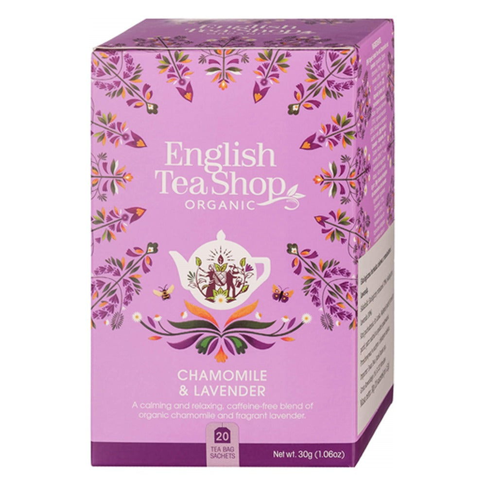 English Tea Shop Kamilla és levendula bio tea 30 g (20 filter)