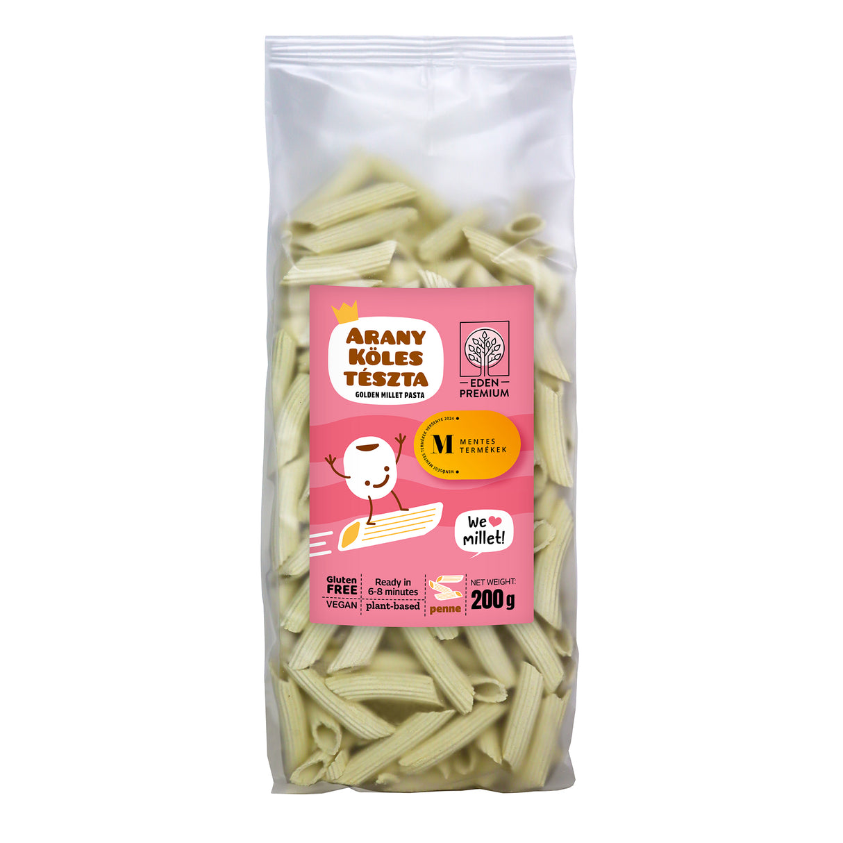 Arany kölestészta penne 200g