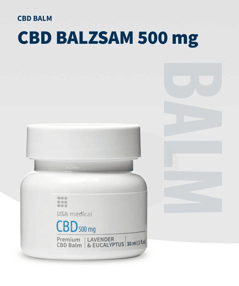 USA medical CBD balzsam 500 mg