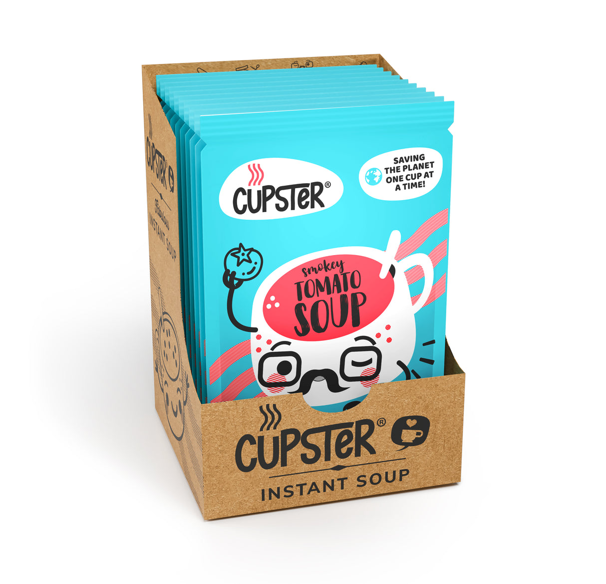 Cupster instant paradicsomleves 10 db