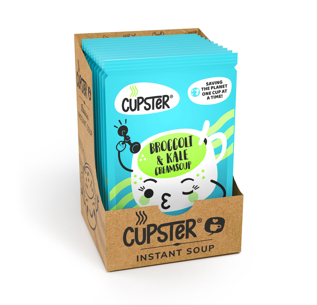 Cupster instant brokkoli - kel krémleves 10 db