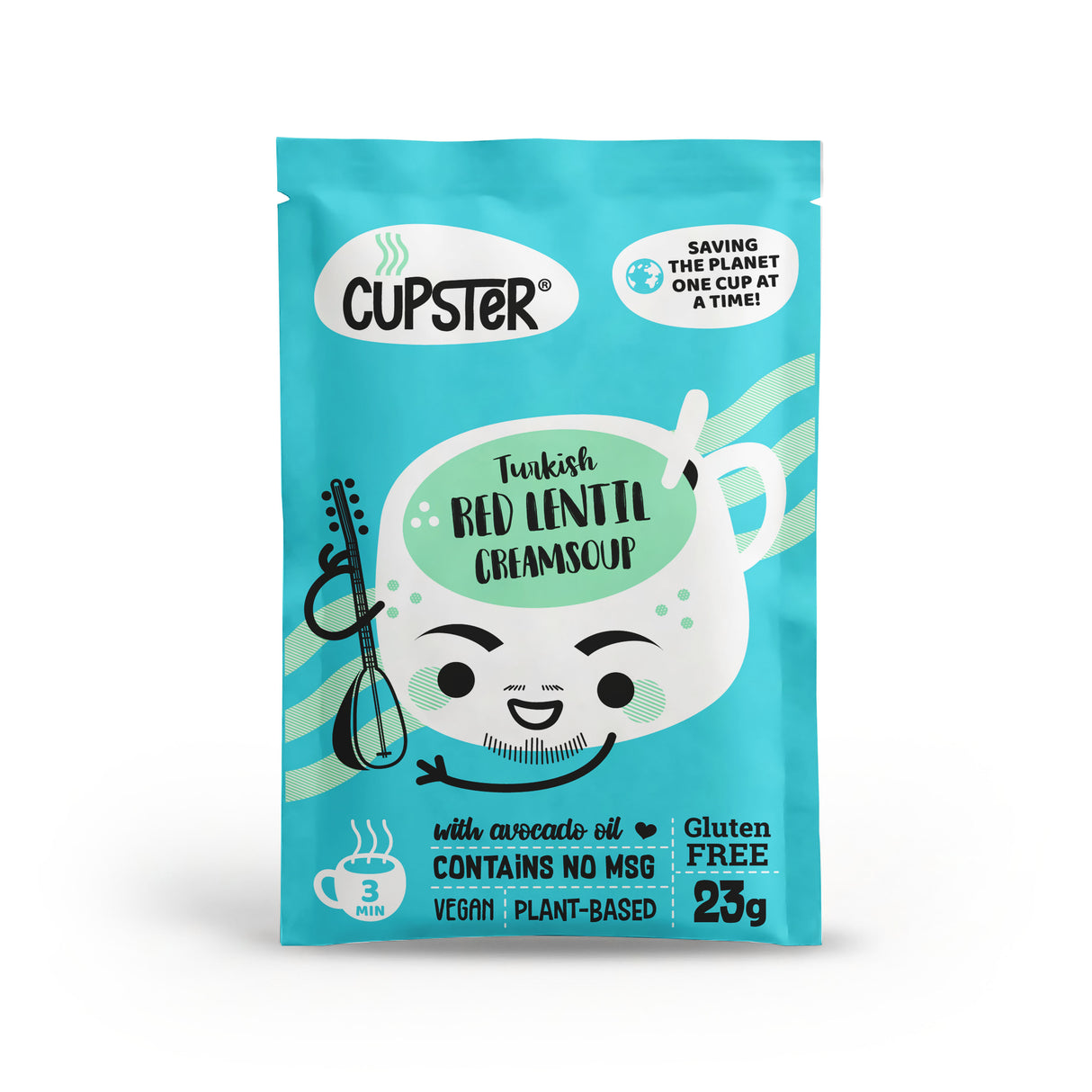 Cupster instant török vöröslencse krémleves 23g