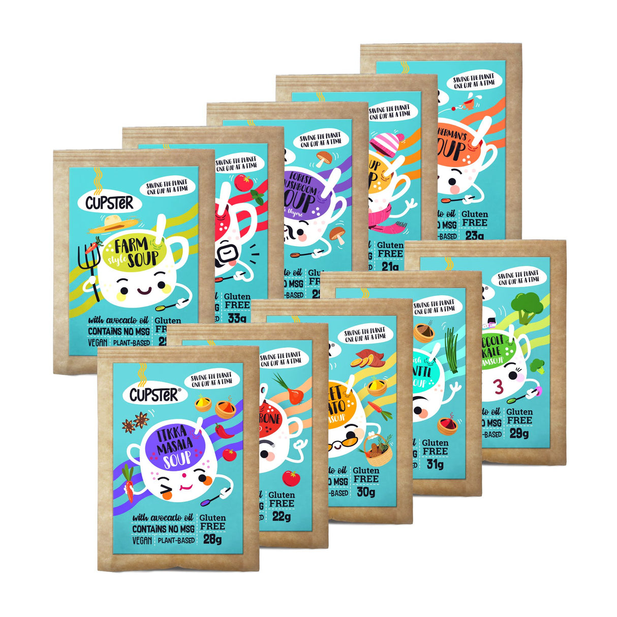 Cupster instant leves Taste pack I.