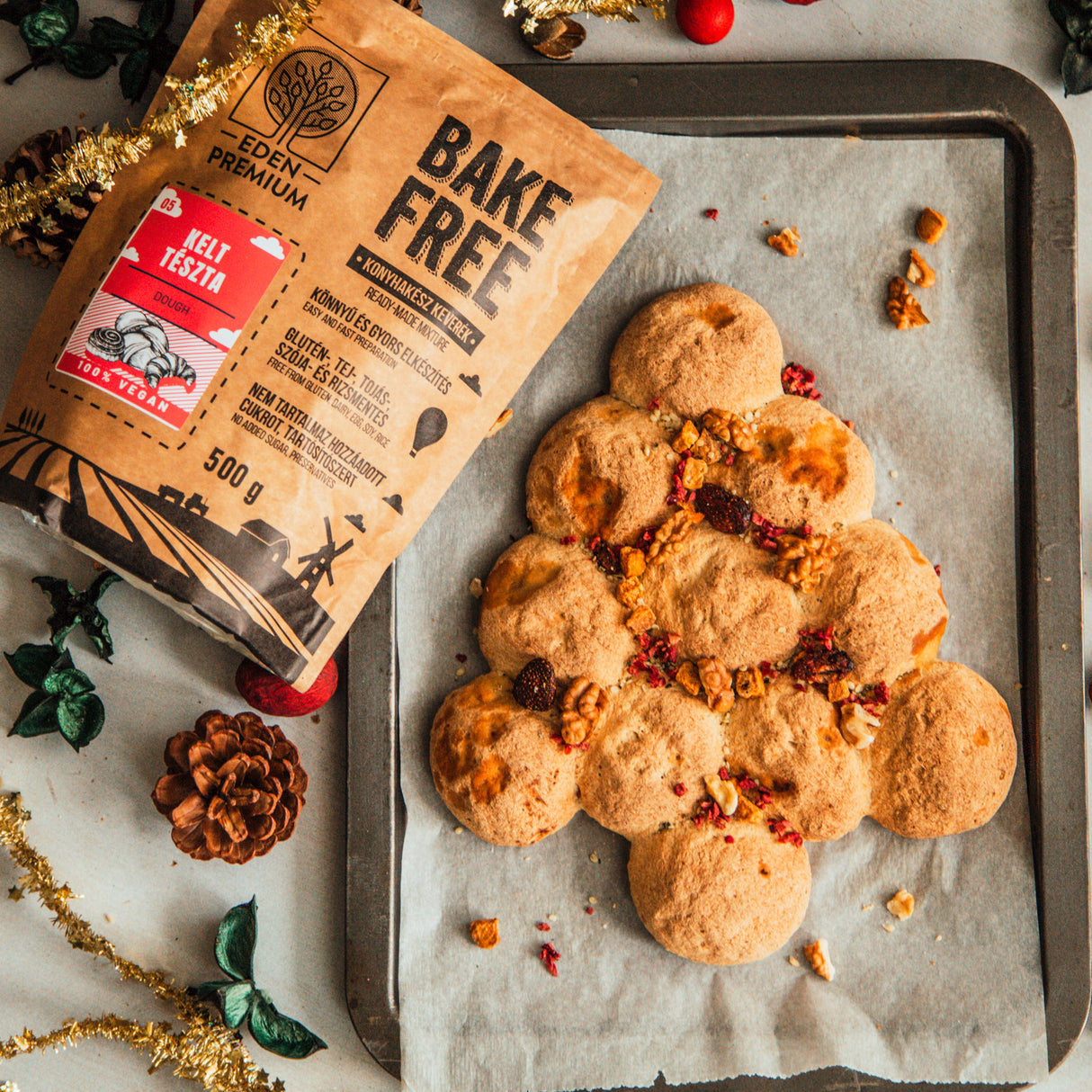 Bake-Free Kelt tészta lisztkeverék 500g