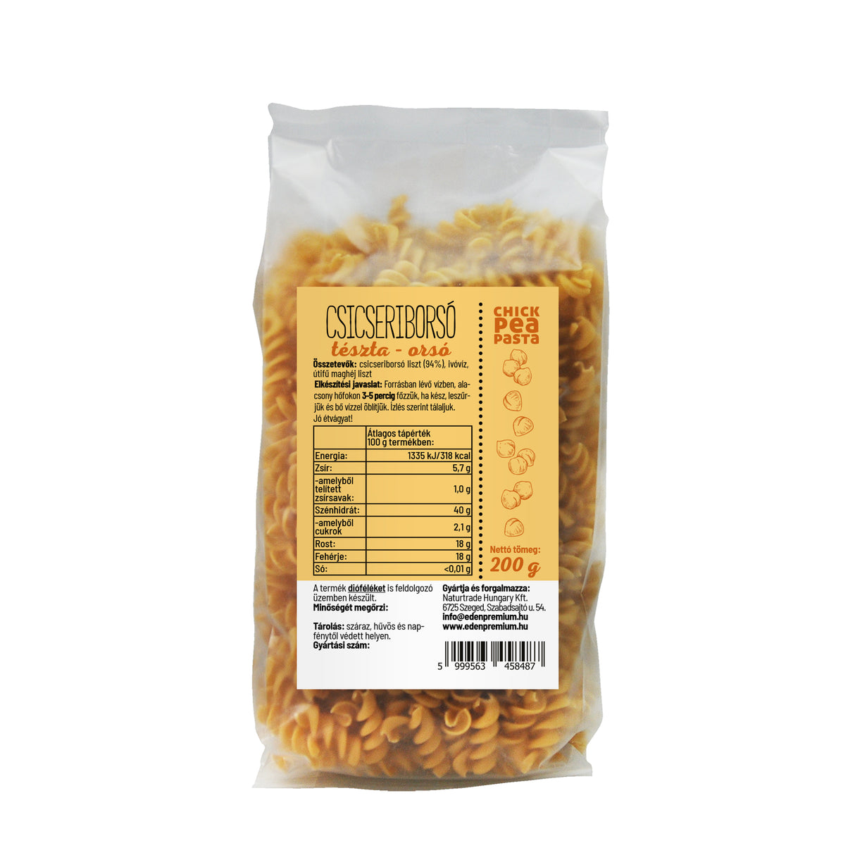 Easy Pasta - Csicseriborsó tészta 200 g