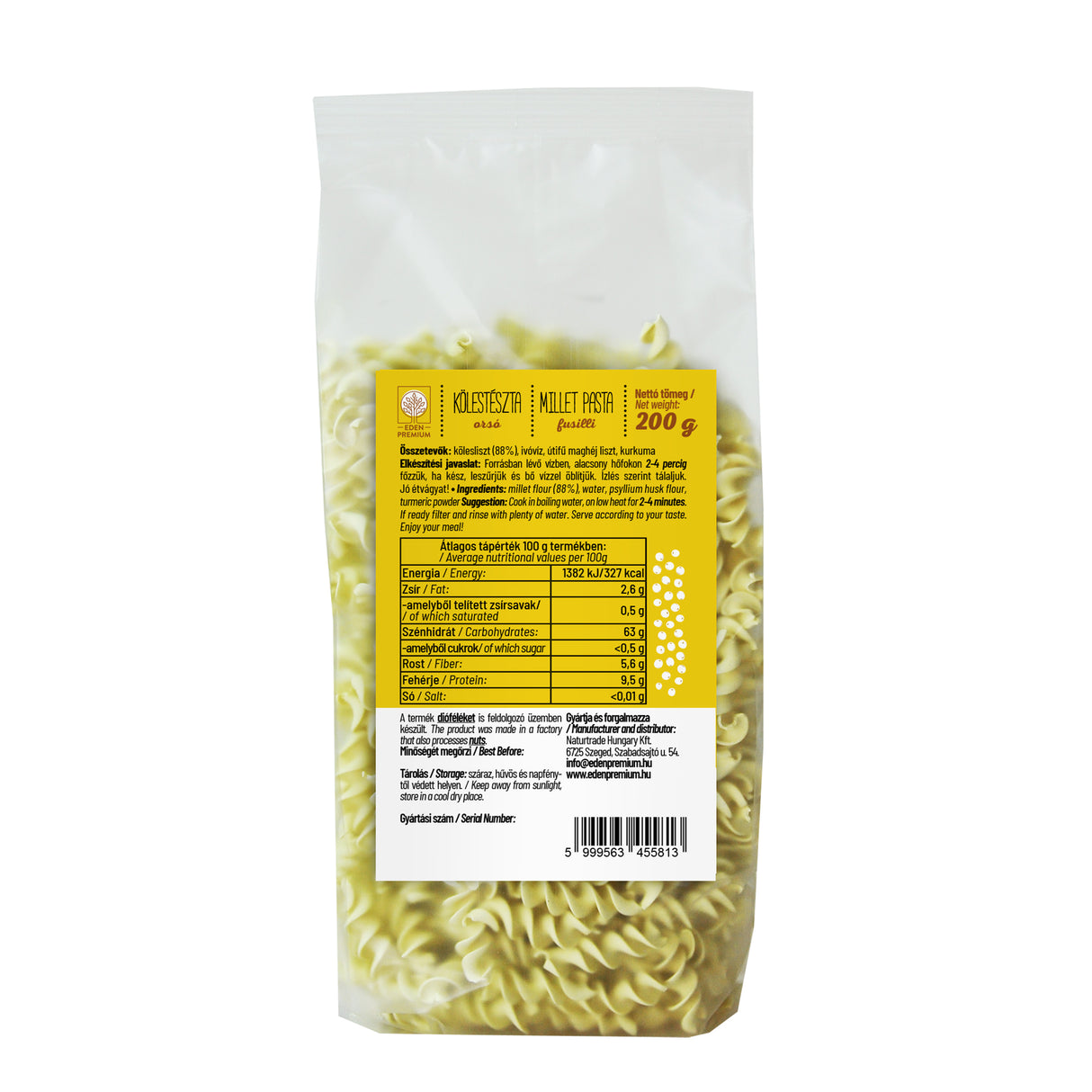 Kölestészta orsó 200g