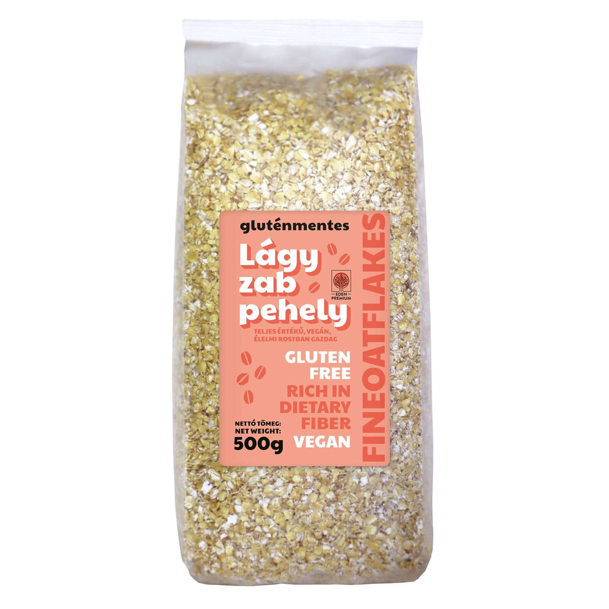 Gluténmentes lágy zabpehely 500g
