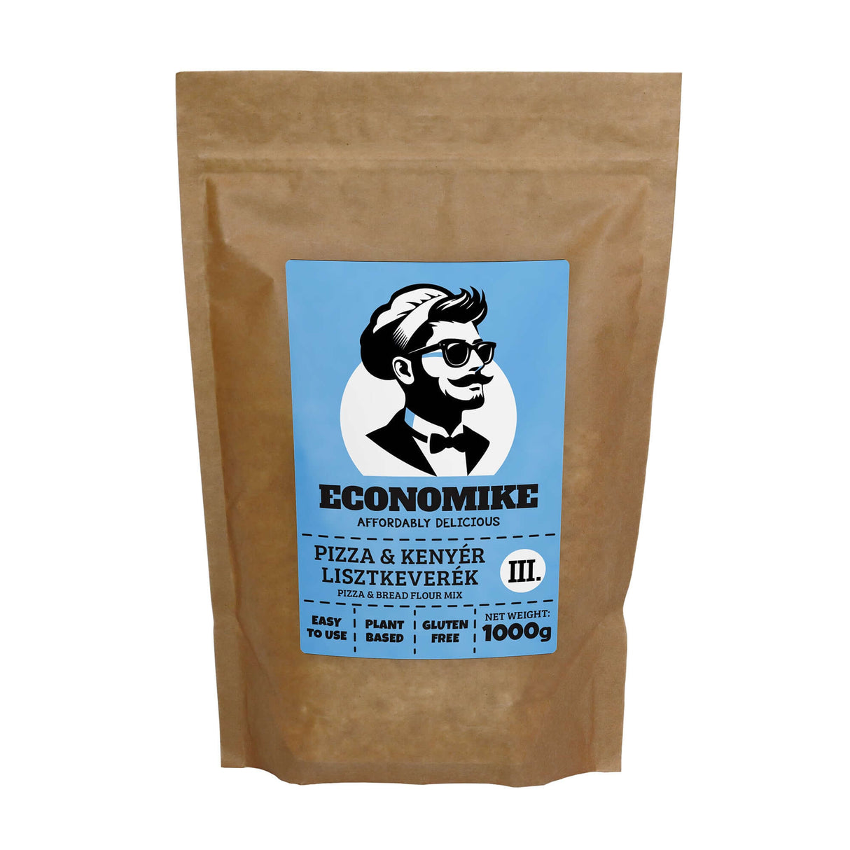 Economike Pizza & Kenyér lisztkeverék 1000g