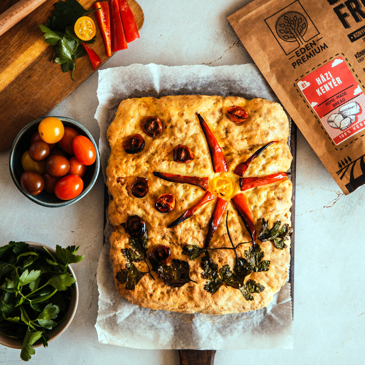 Bake-Free Házi kenyér lisztkeverék 500g