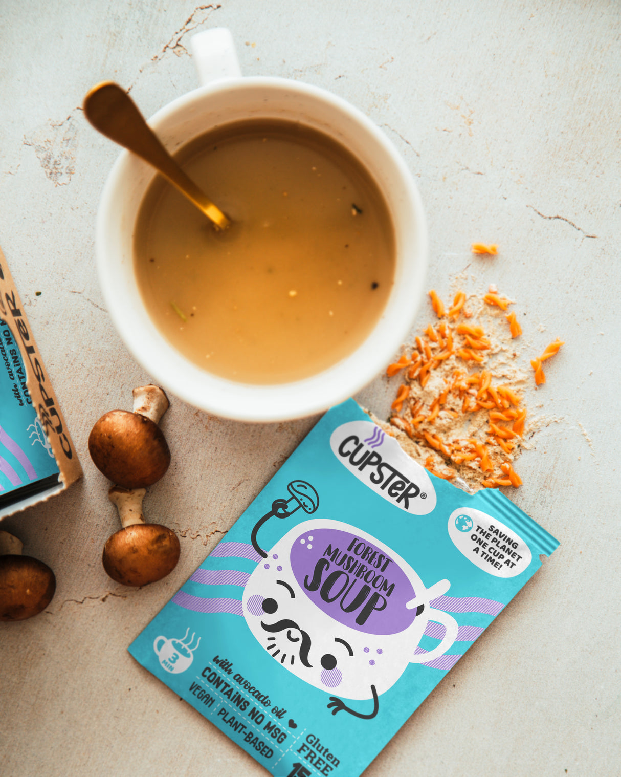 Cupster instant erdei gombaleves 10 db