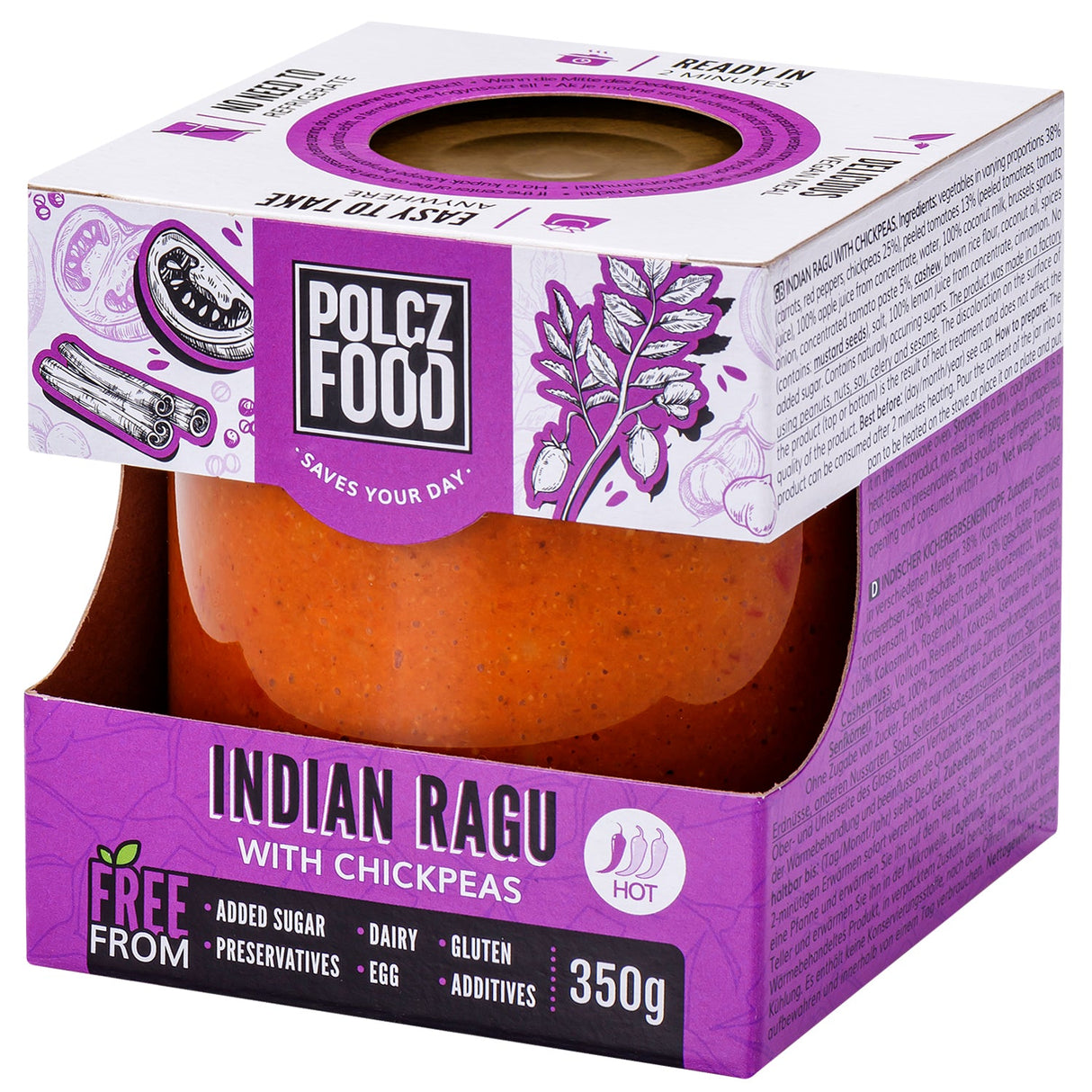 Polcz Indiai csicseriborsó ragu