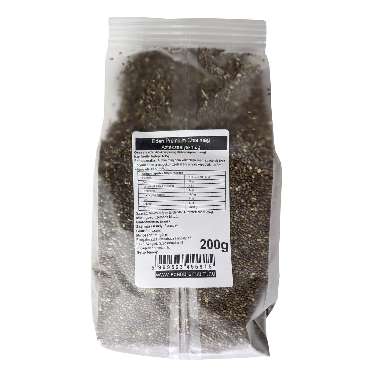 Chia mag (aztékzsályamag) 200g