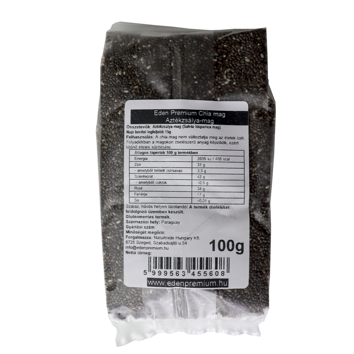 Chia mag (aztékzsályamag) 100g