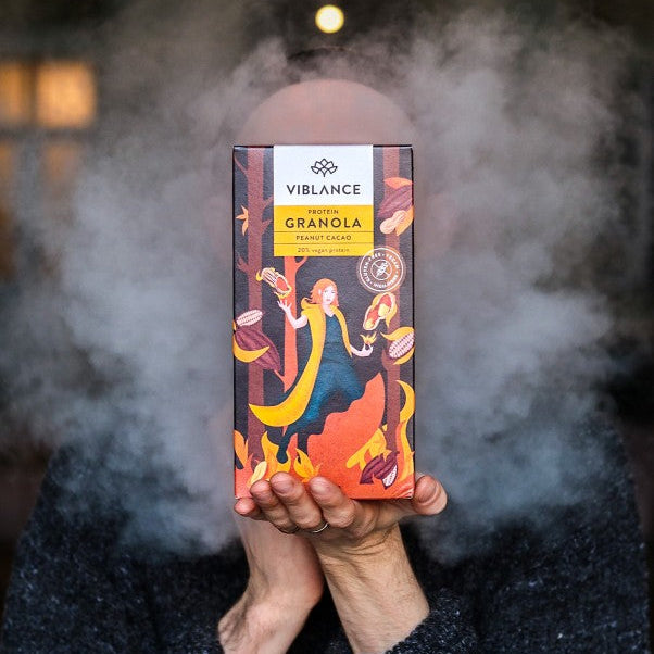 Viblance Protein Granola Mogyorós Kakaós 275g
