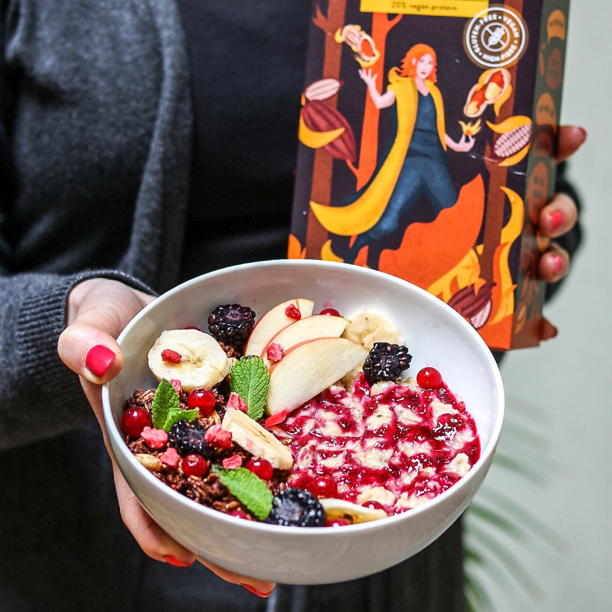 Viblance Protein Granola Mogyorós Kakaós 60g