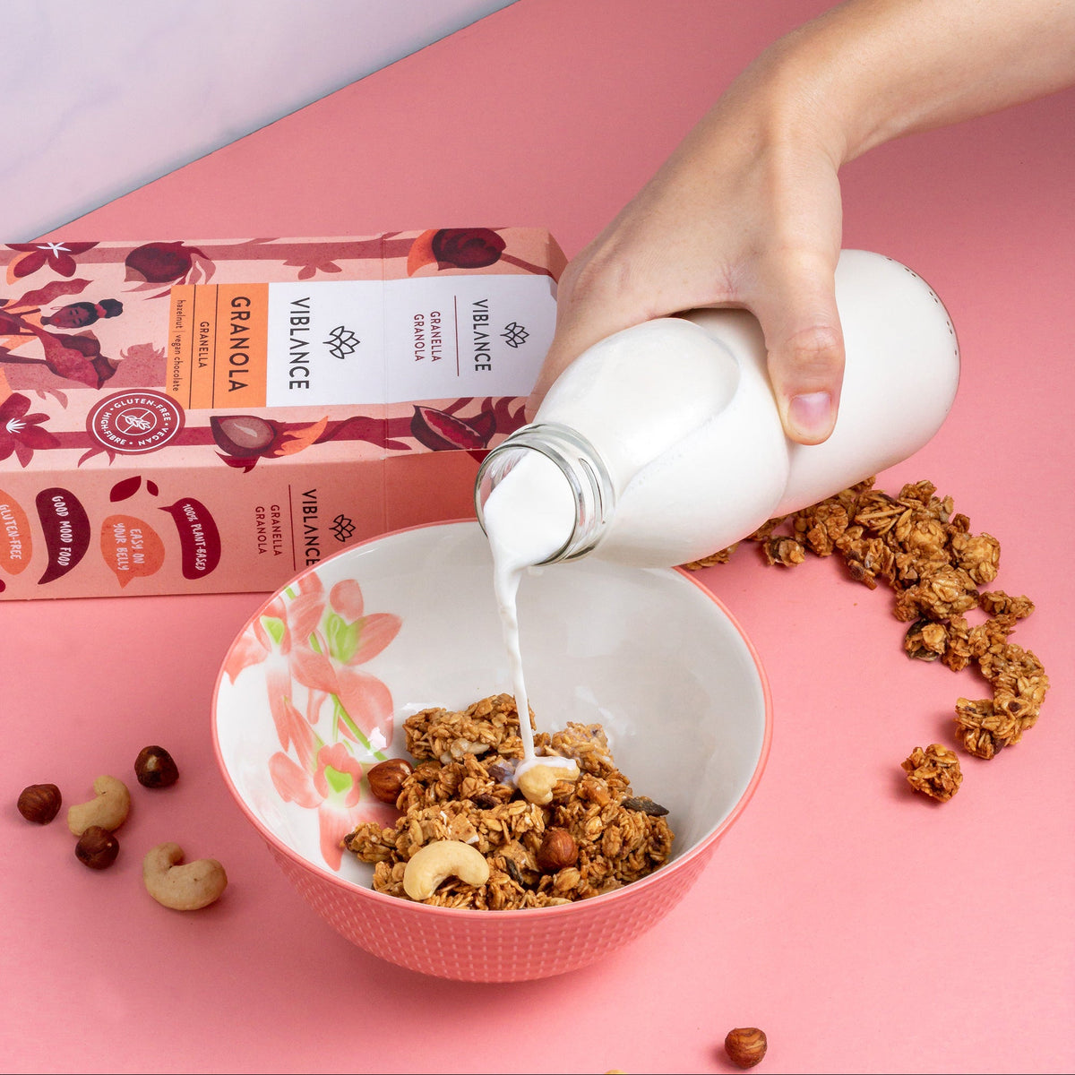 Viblance Granola Granella Mogyorókrémes 275g