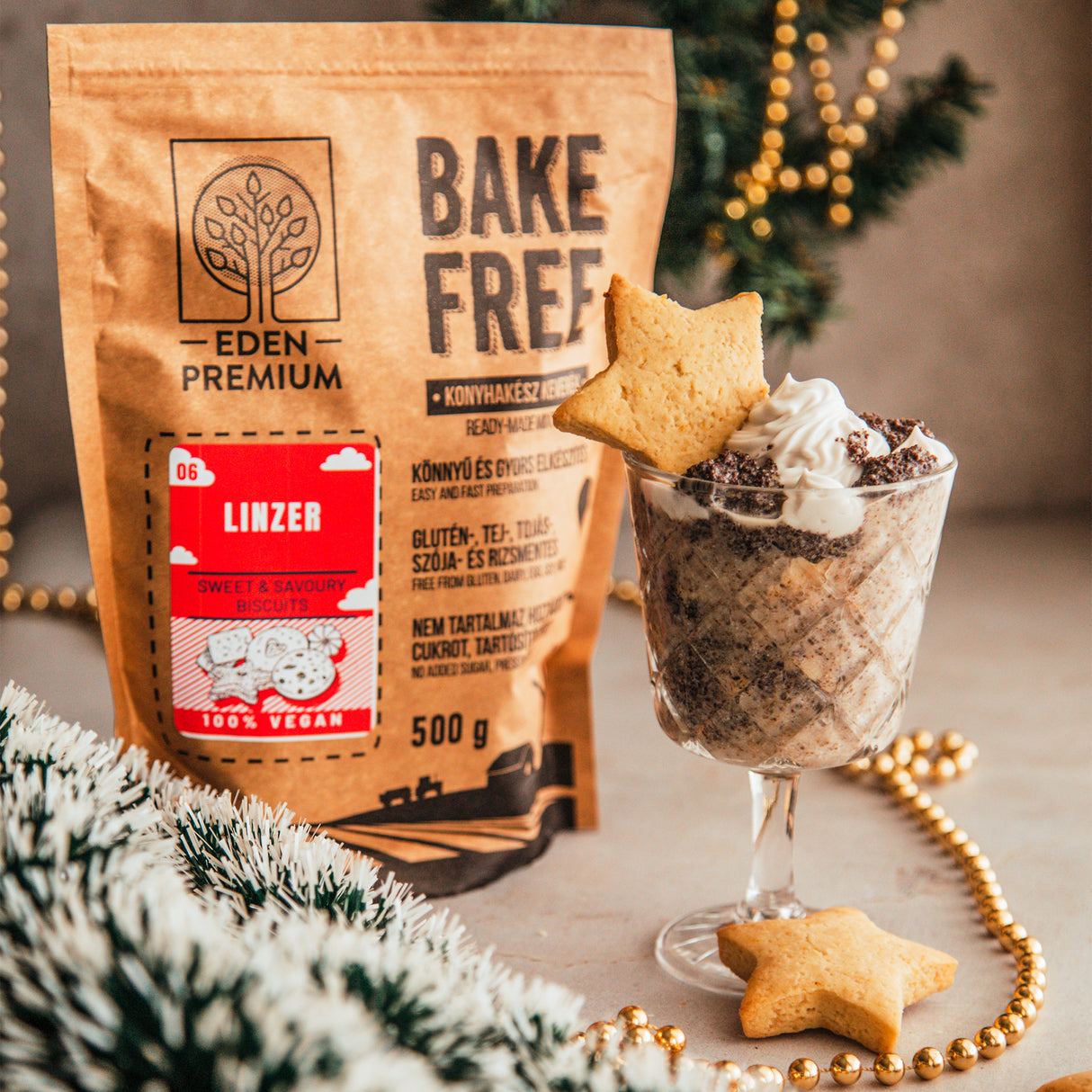 Bake-Free Linzer lisztkeverék 500g