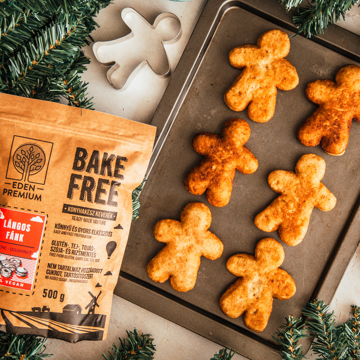 Bake-Free Lángos-fánk lisztkeverék 500g