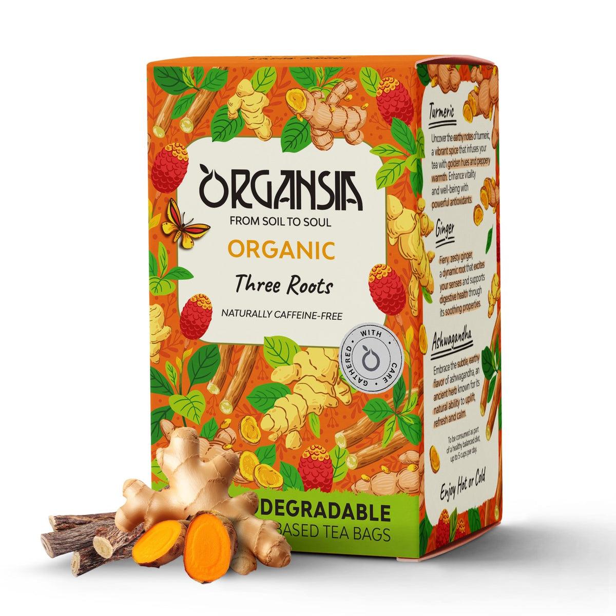 Organsia Három gyökér bio tea 27 g (18 filter)