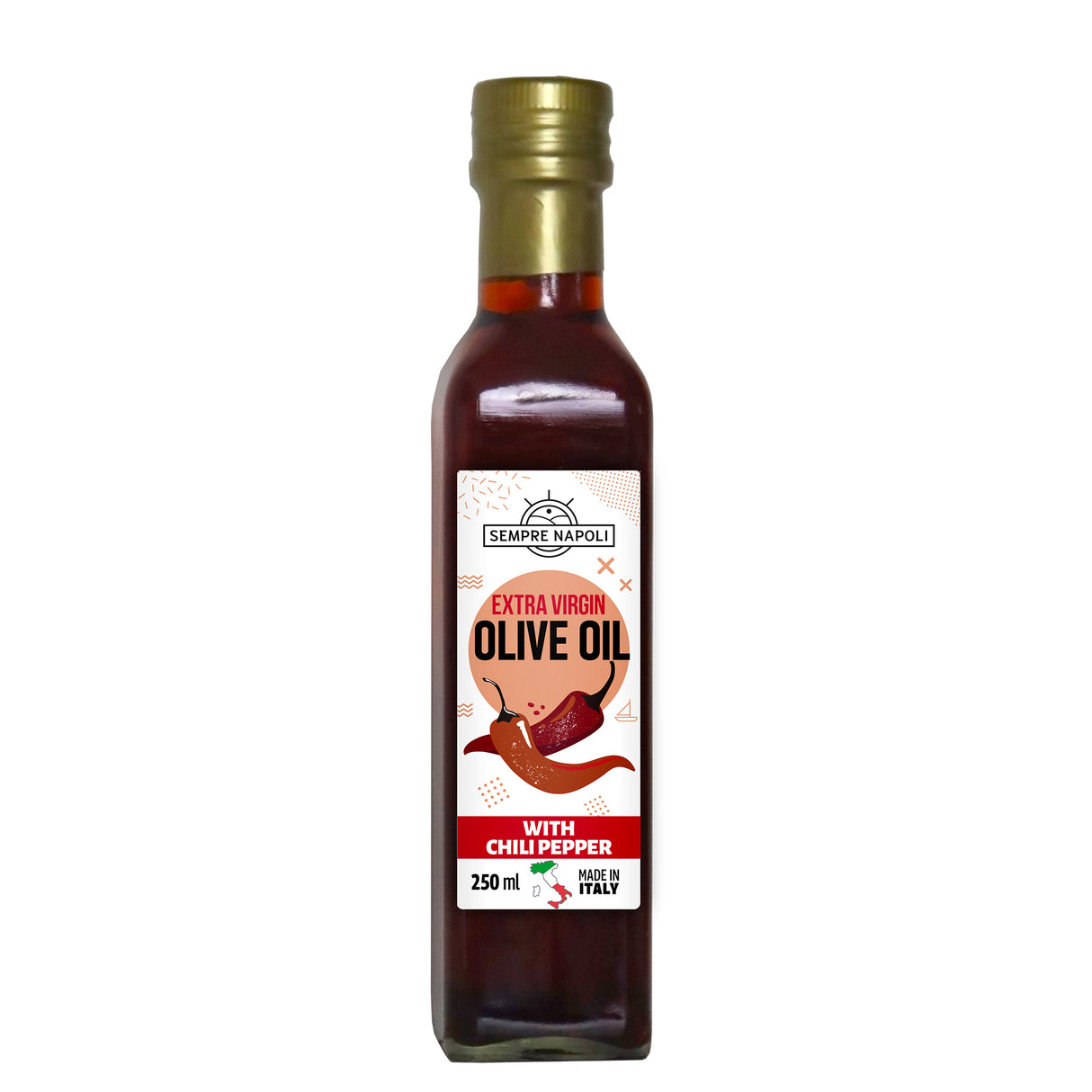 Sempre Napoli – Extra szűz olívaolaj chilipaprikával 250ml