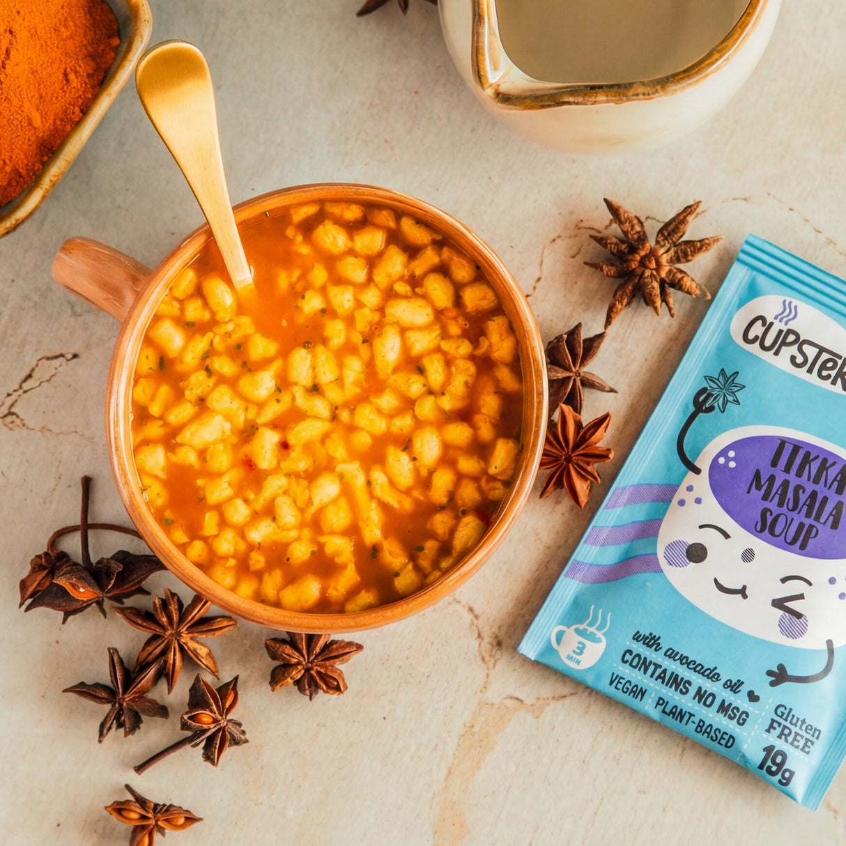 Cupster instant tikka masala leves 19g