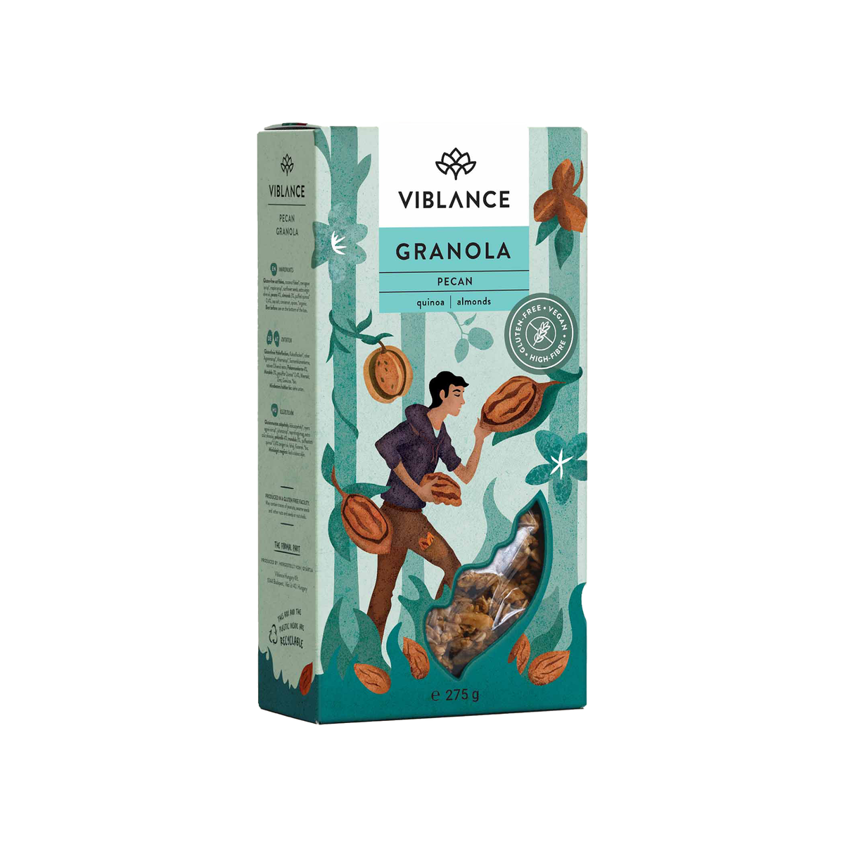 Viblance Granola Pekándiós 275g