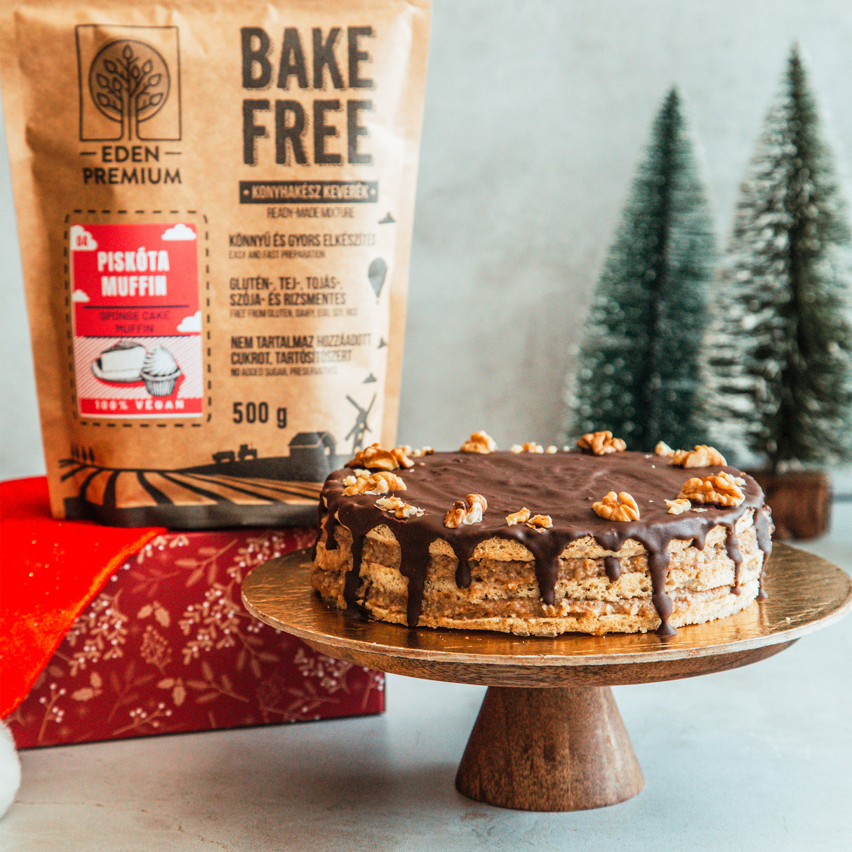 Bake-Free Piskóta-muffin lisztkeverék 500g