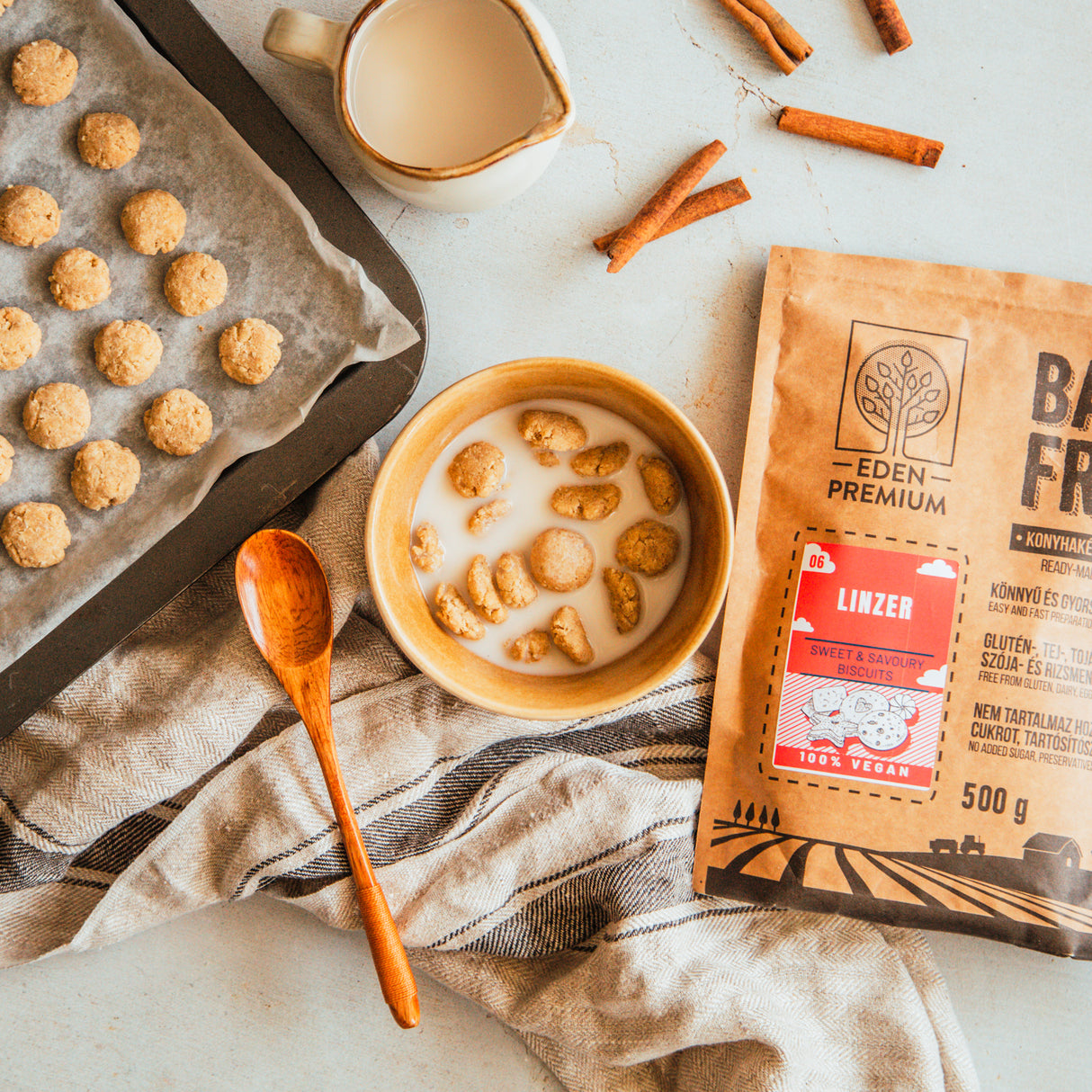 Bake-Free Linzer lisztkeverék 500g