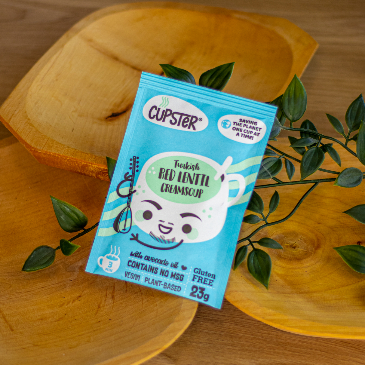 Cupster instant török vöröslencse krémleves 23g