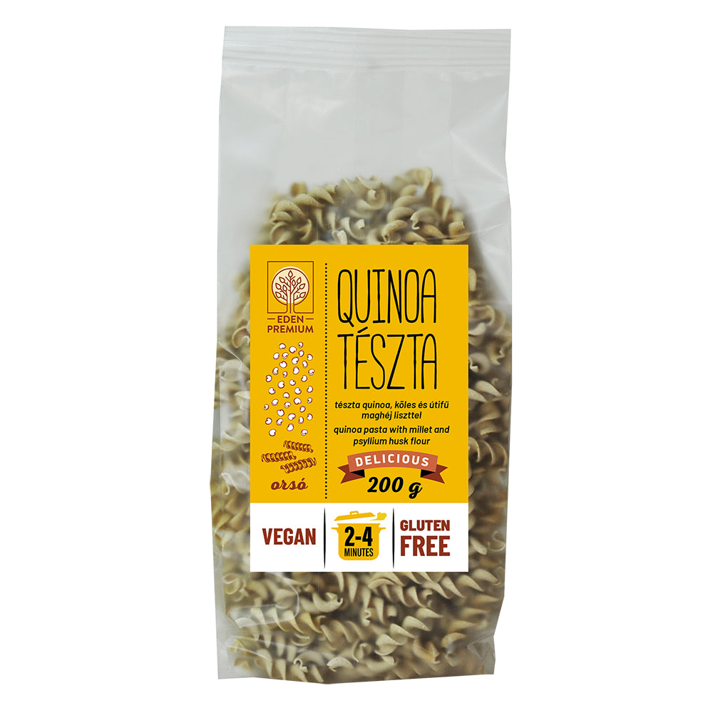 Quinoatészta kölessel - orsó 200 g | Eden Premium