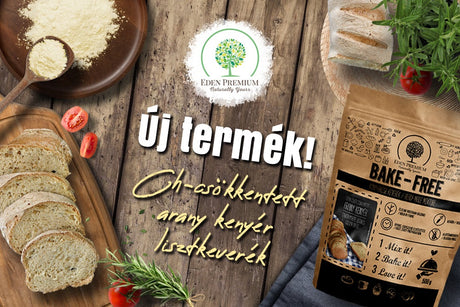 Bemutatkozik a Bake-Free szénhidrátcsökkentett arany kenyér lisztkeverék