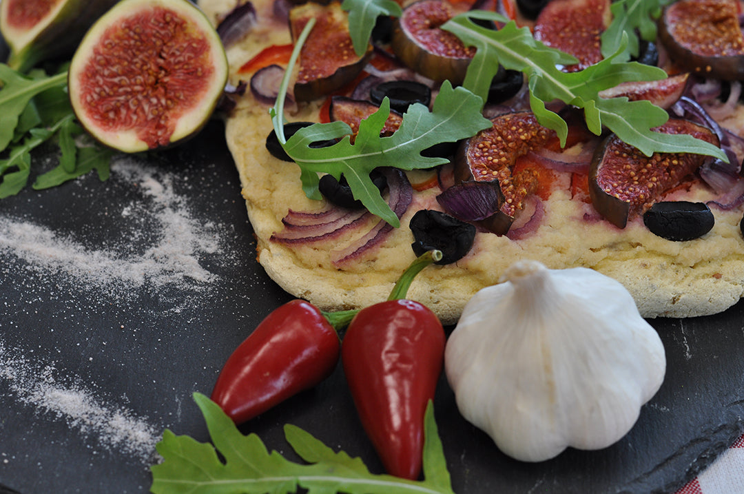 Fügés ricottás pizza sütőporral