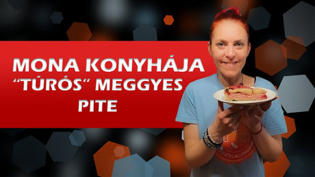 Túrós-meggyes pite