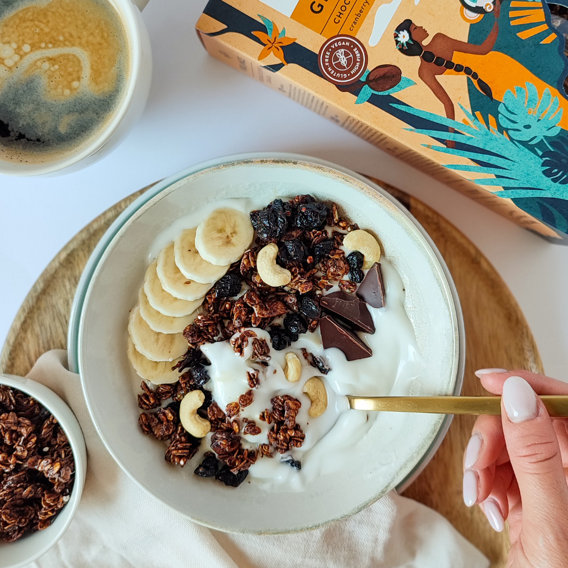 Viblance Granola Csokoládés Kávé ízű 275g