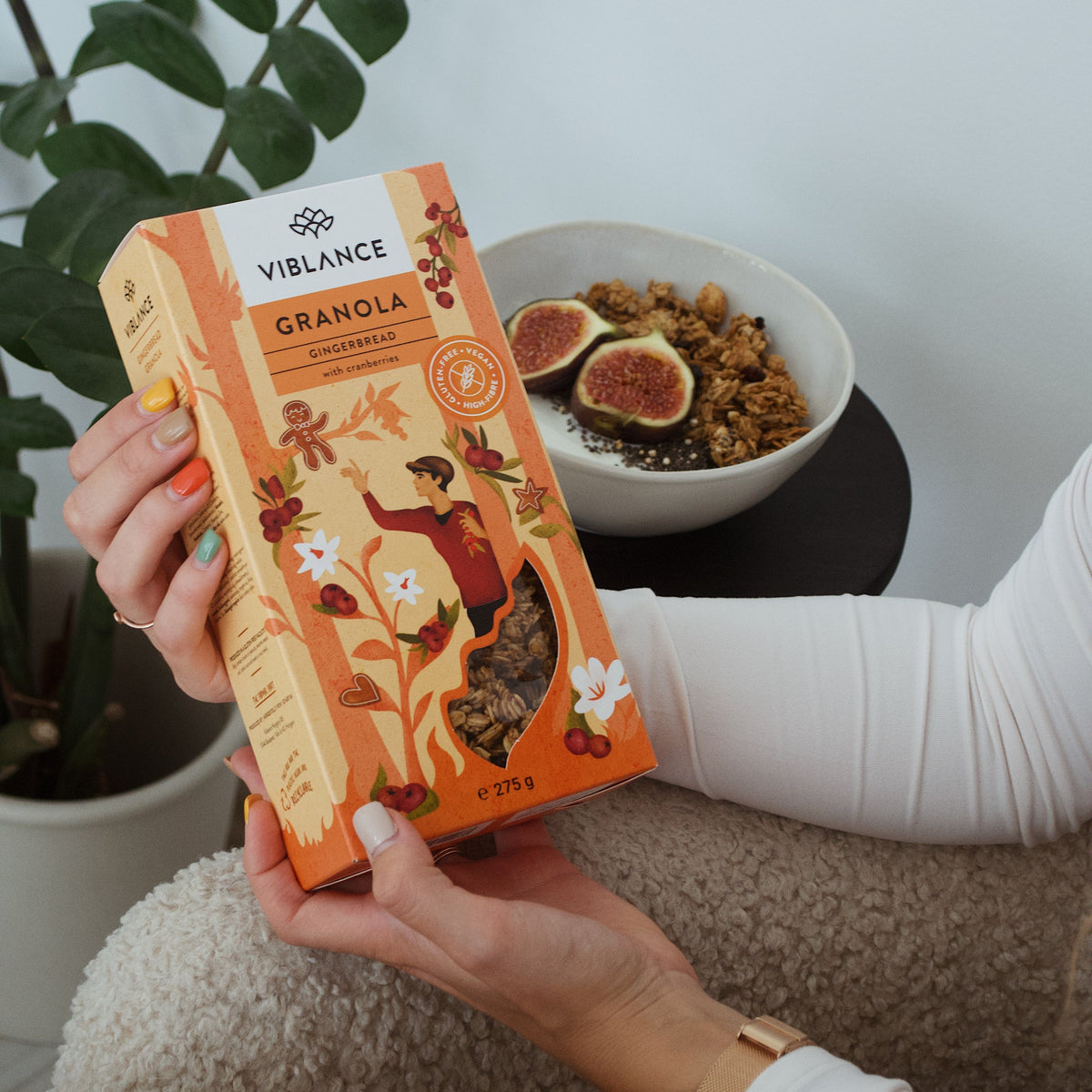 Viblance Granola Mézeskalácsos ízű 275g
