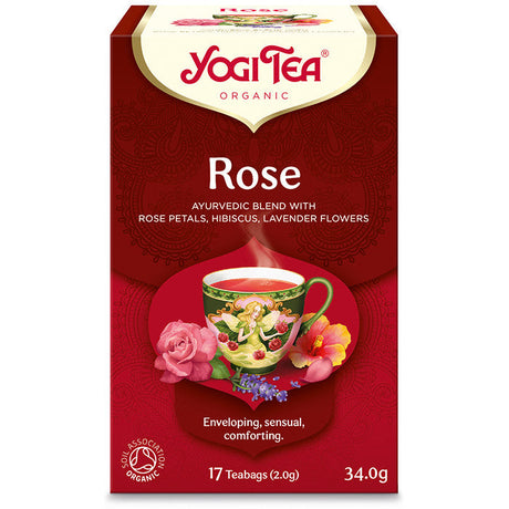 Yogi Tea® Rózsa bio tea 34 g