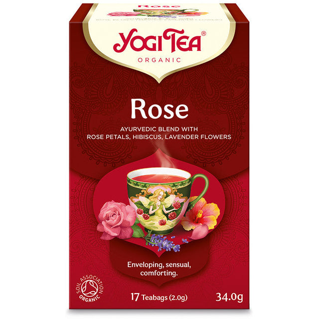 Yogi Tea® Rózsa bio tea 34 g