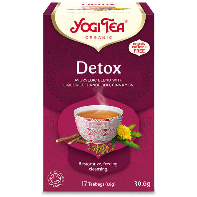 Yogi Tea® Tisztító (méregtelenítő) bio tea 30,6 g