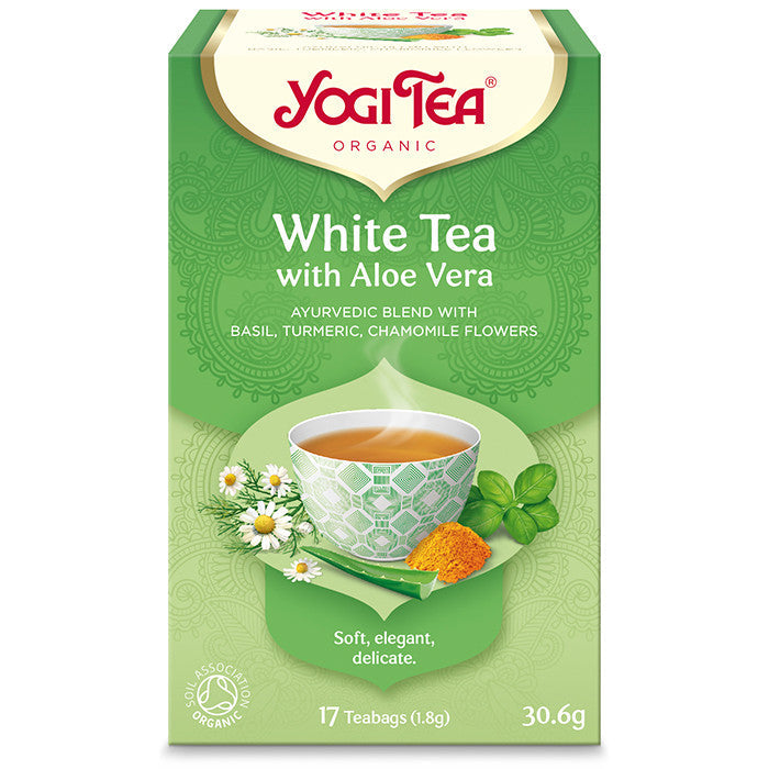 Yogi Tea® Bio Fehér tea aloe verával 30,6 g