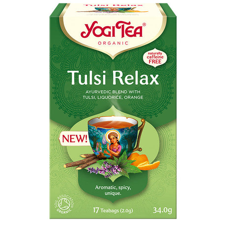 Yogi Tea® Pihentető Tulsi bio tea 34 g
