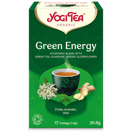 Yogi Tea® Energizáló zöld bio tea 30,6 g