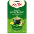Yogi Tea® Bio zöld tea gyömbérrel és citrommal 30,6 g