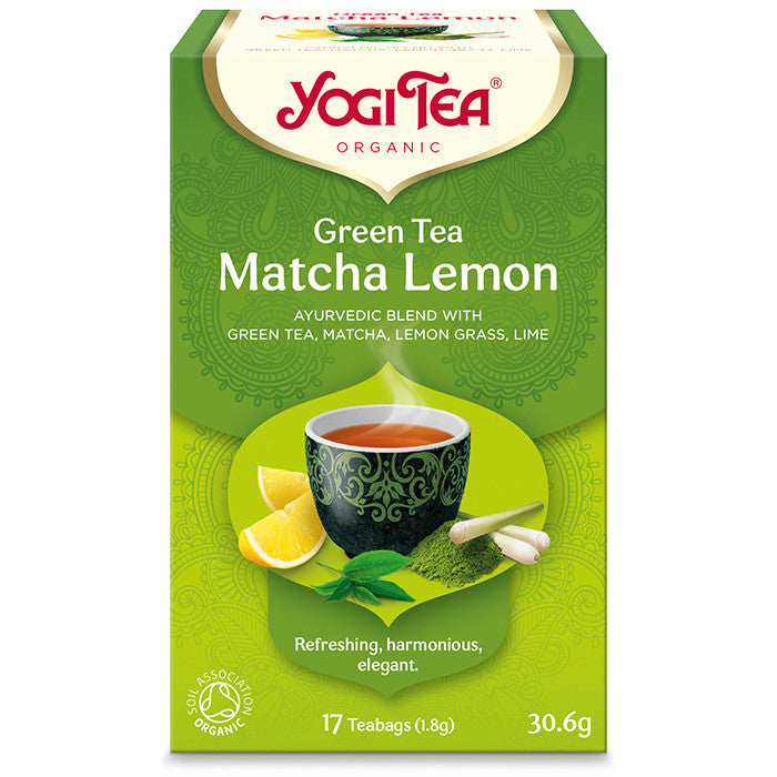 Yogi Tea® Bio zöld tea matchával és citrommal 30,6 g