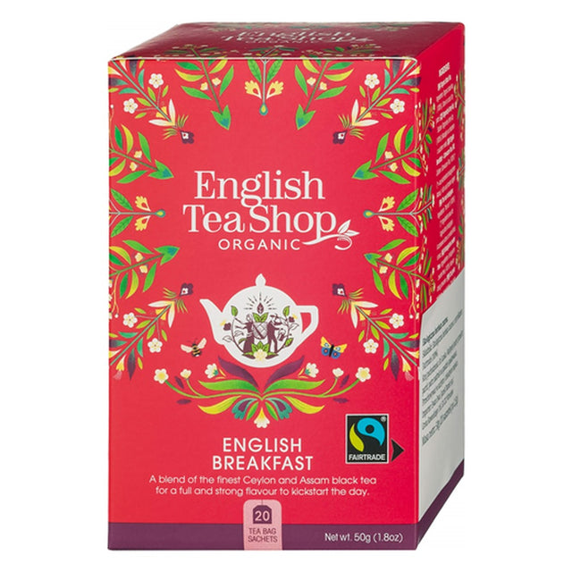 English Tea Shop English Breakfast bio tea 50 g (20 filter)
