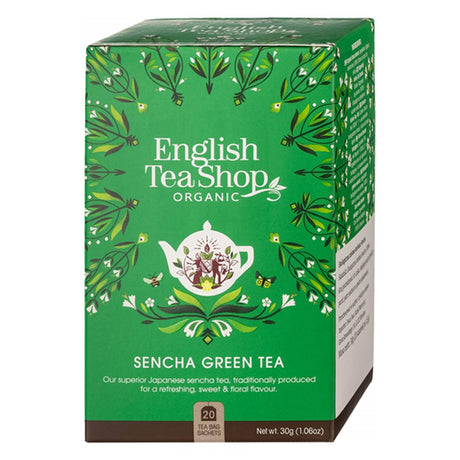 English Tea Shop Japán zöld sencha bio tea 30 g (20 filter)