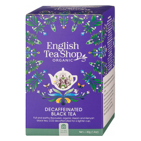 English Tea Shop bio koffeinmentes Breakfast fekete tea 40 g (20 filter)
