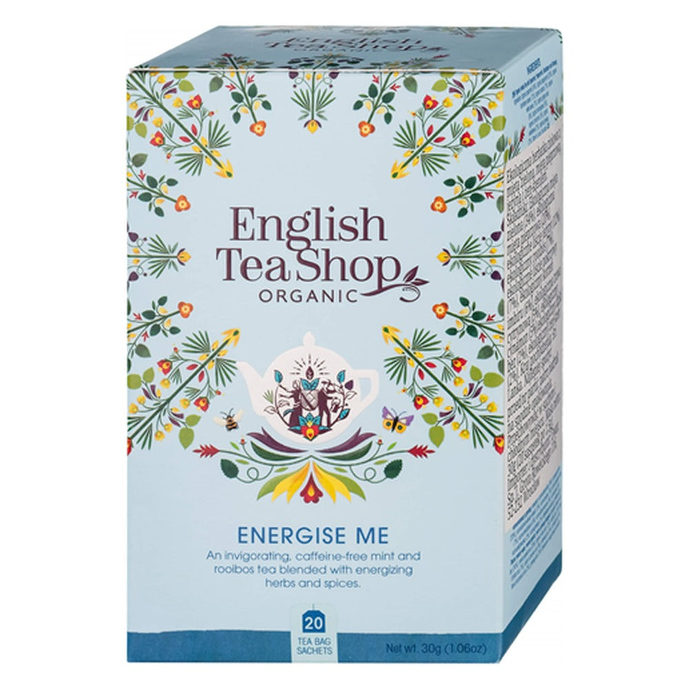 English Tea Shop Wellness Energise Me – Energizáló bio tea 30 g (20 filter)