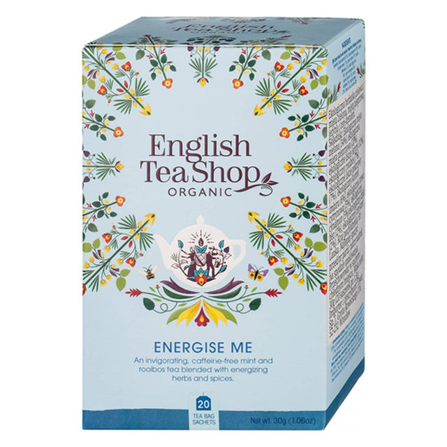 English Tea Shop Wellness Energise Me – Energizáló bio tea 30 g (20 filter)